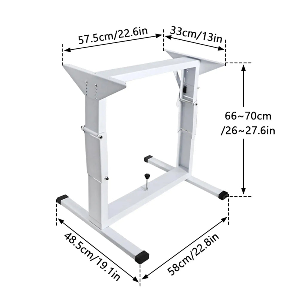 Adjustable RV Folding Table Stand and Bed Frame, Made of Aluminum Alloy, Suitable for Motorhome, Yacht, Campervan