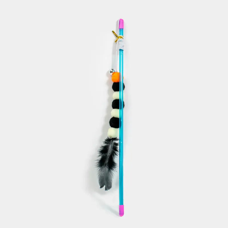 Pet Cat Toy Super Long Three Section