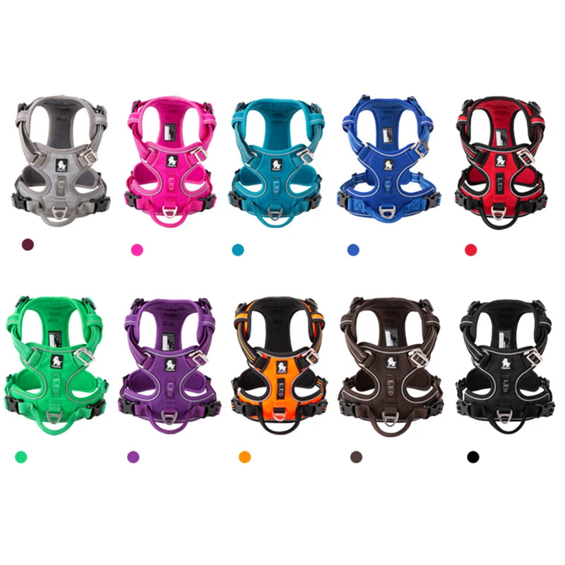 Winhyepet Training Dog Vest Pet Reflectiv Light