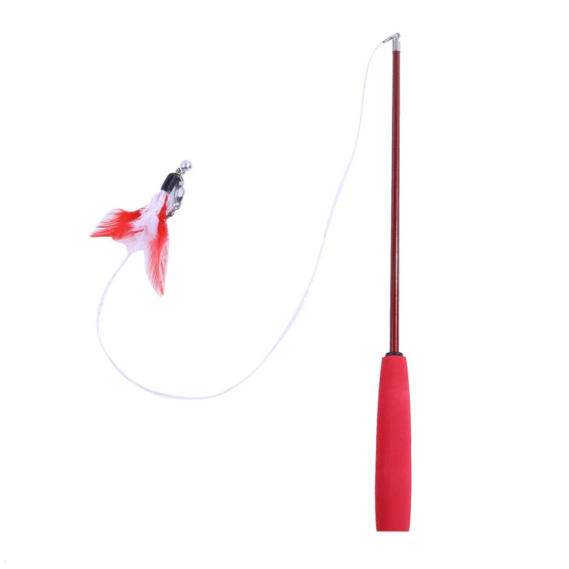 Pet Cat Toy Super Long Three Section