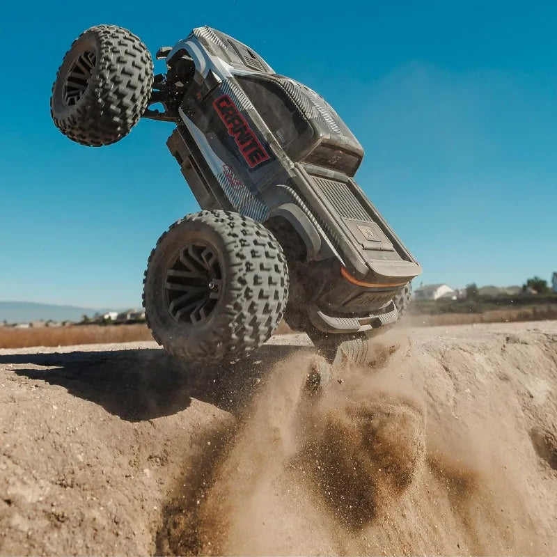 RC Truck 1/10 Granite 4X4 223S BLX BRUSHLESS Monster Truck RTR With DSC, Gun Metal, ARA4302V4T3