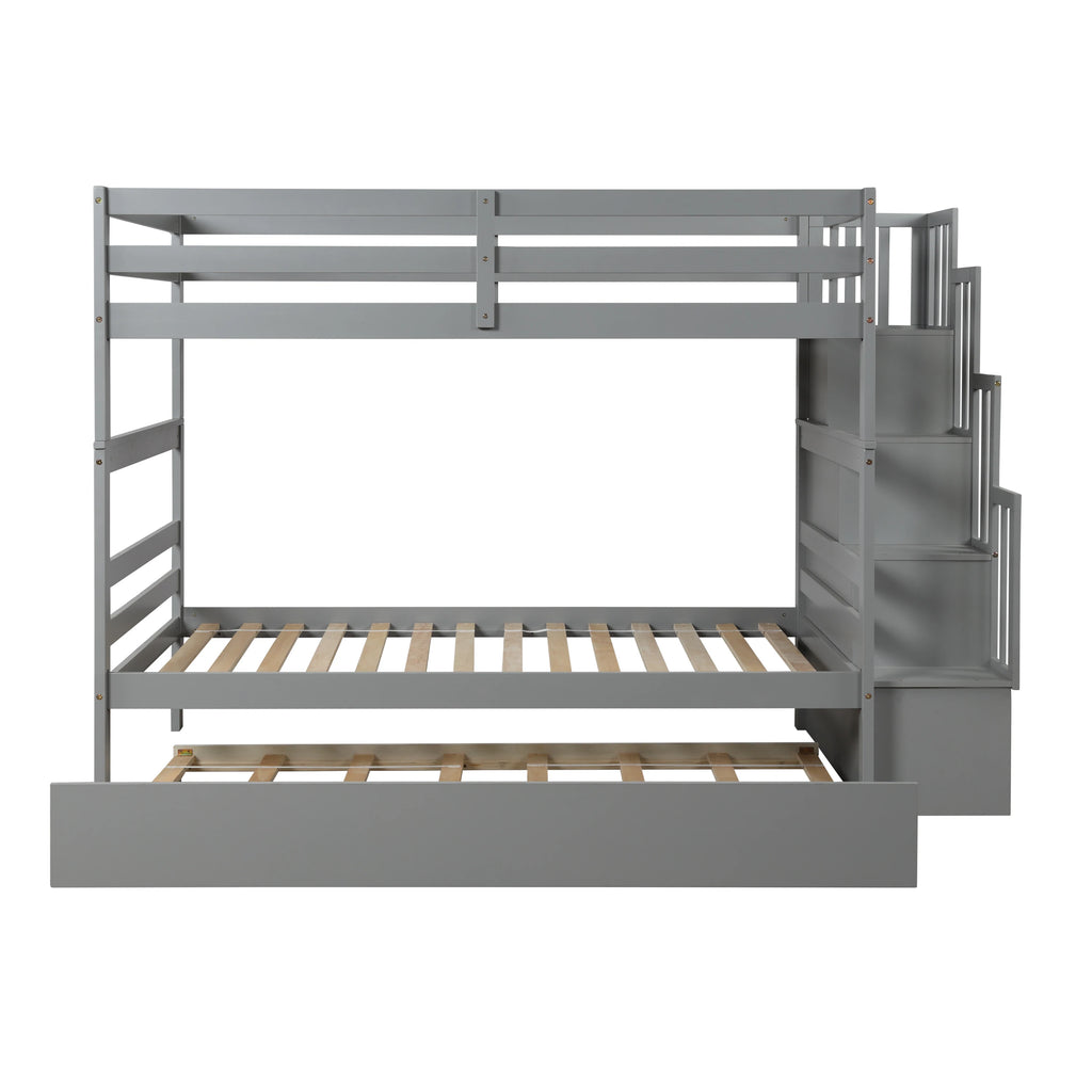 TWIN BUNKBED WITH TRUNDLE