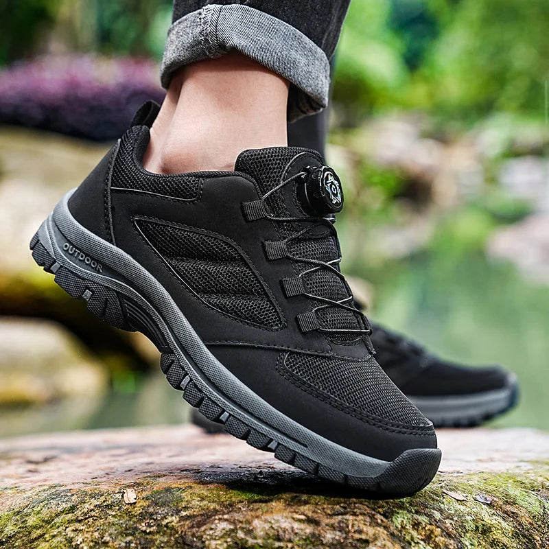 Men'S Outdoor Autumn Hiking And Camping Hiking Shoes Are Lightweight Breathable Anti Slip And Wear-Resistant Men'S Shoes 39-48