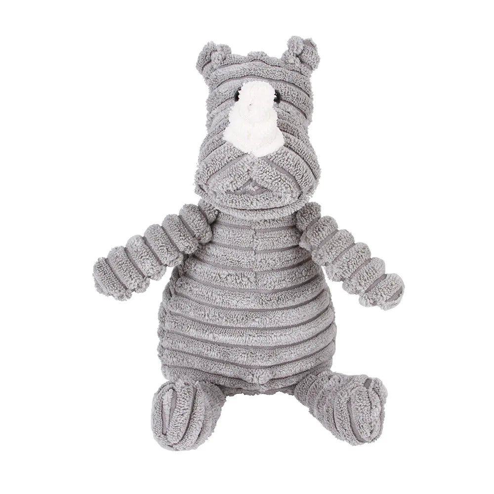 Pet Dog Molar Toy Vent Training Corduroy