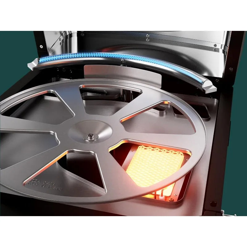Versa 16 Propane Gas Outdoor Pizza Oven With Rotating Cooking Stone | Portable Appliance For All Kitchens