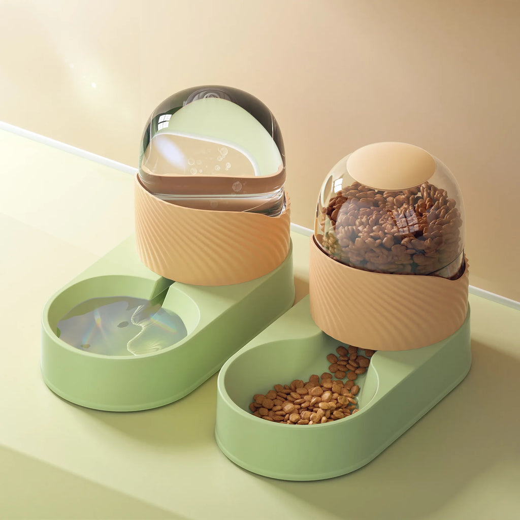 2000ML Pet Water Dispenser Cat Automatic Feeder Drinking Cat Water Dispenser Dog Cat Bowl Dog Bowl Combination Pet Supplies