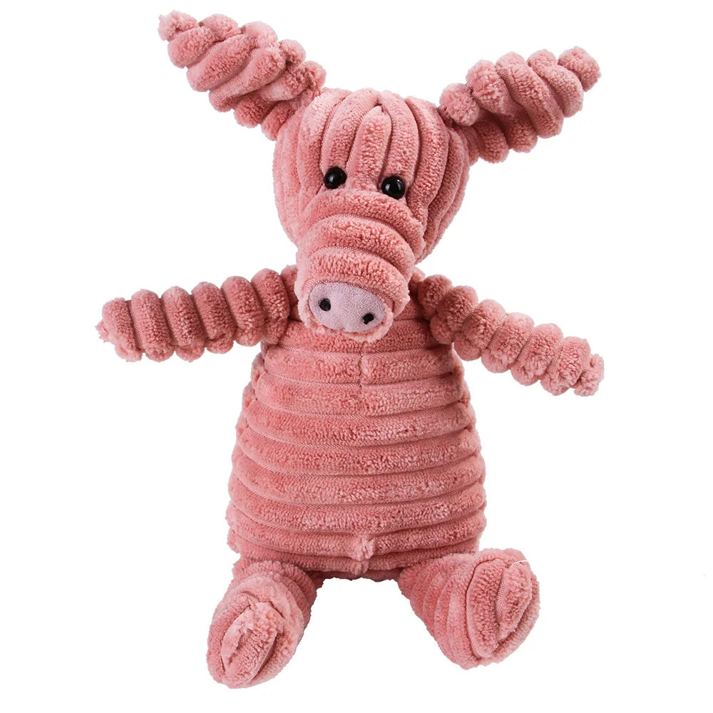 Pet Dog Molar Toy Vent Training Corduroy