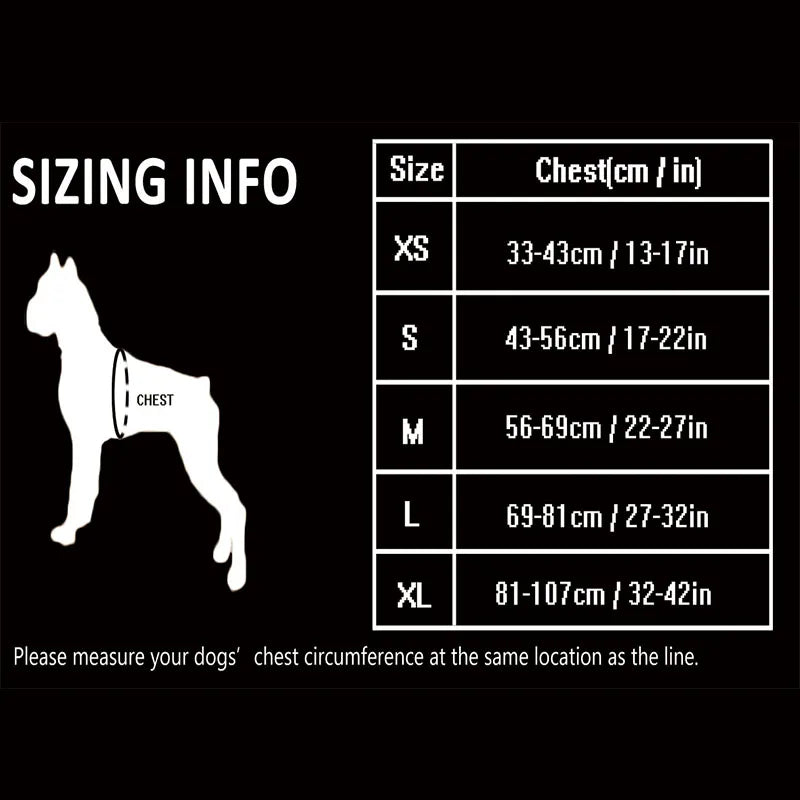 Winhyepet Training Dog Vest Pet Reflectiv Light