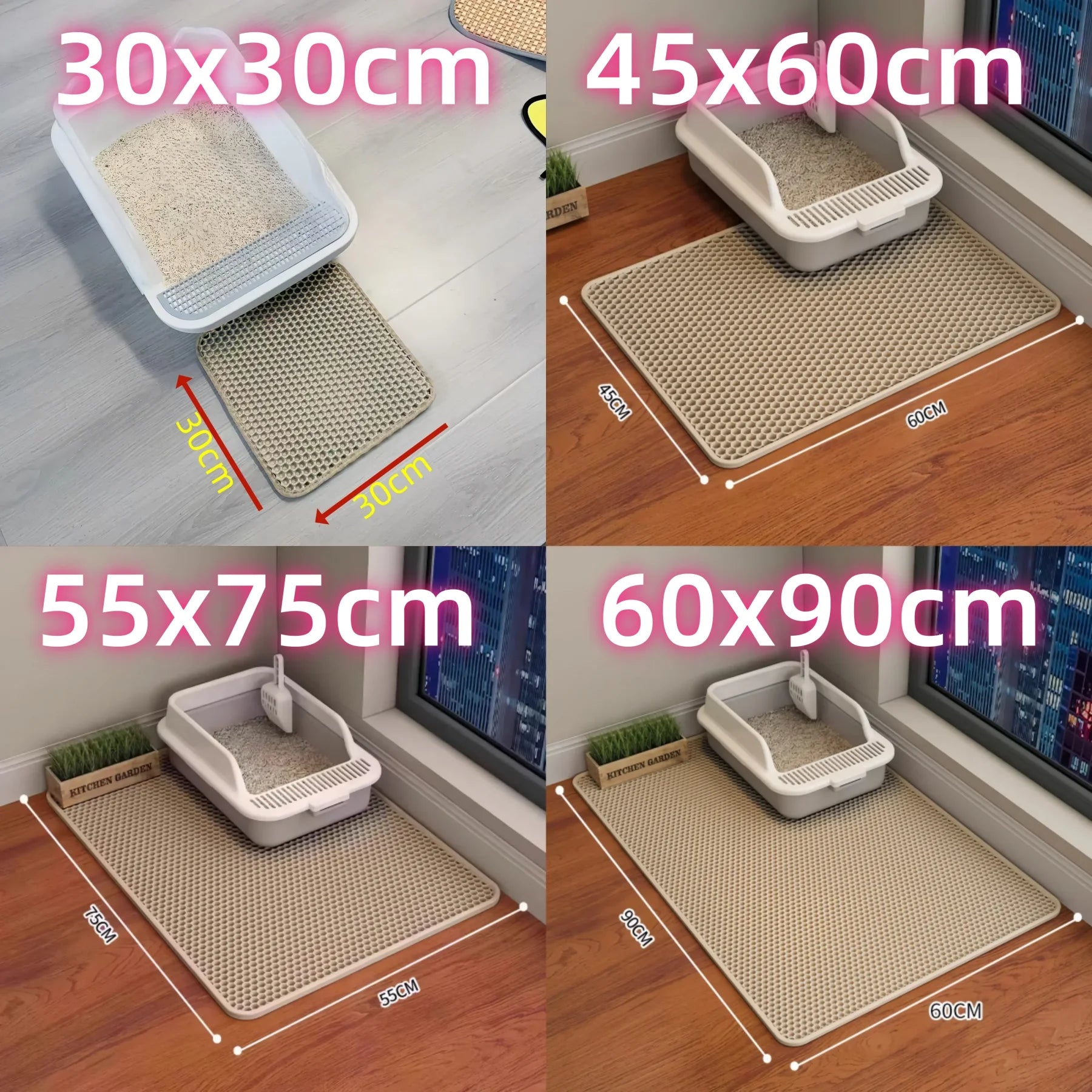 Large Cat Litter Mat