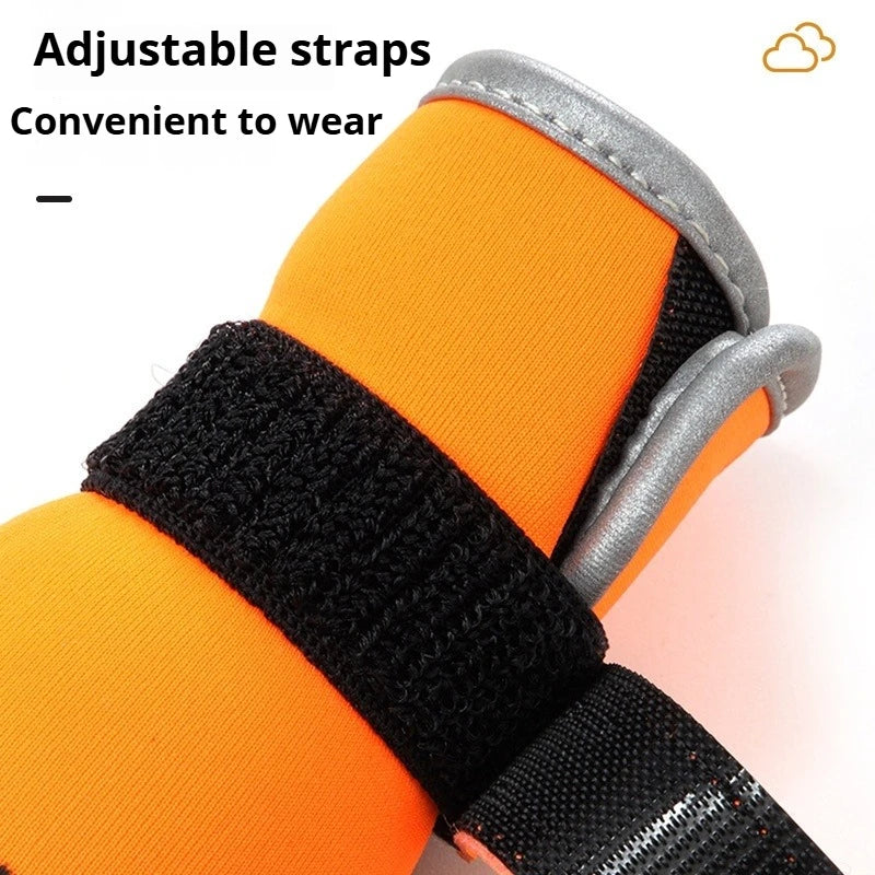 Outdoor Walk Dogs Shoes Waterproof  Durable Breathable Labrador Running
