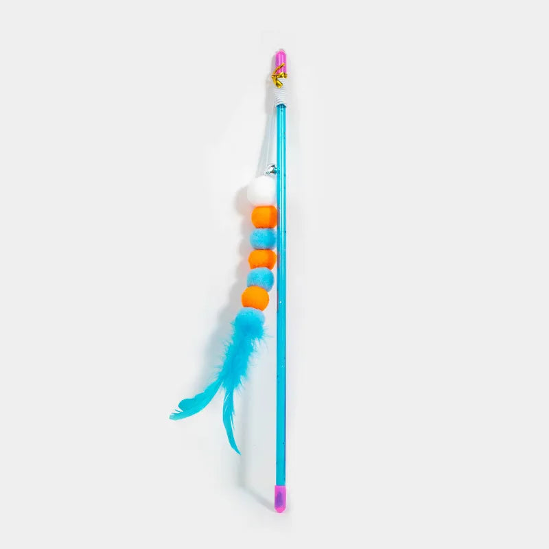 Pet Cat Toy Super Long Three Section