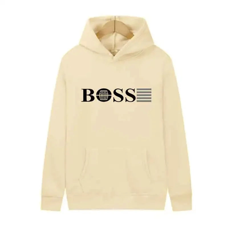 Outdoor Sports Jogging Hoodie Fashion Trends Hoodie Tops Men Casual Streetwear Pullover Spring Autumn Unisex Clothing