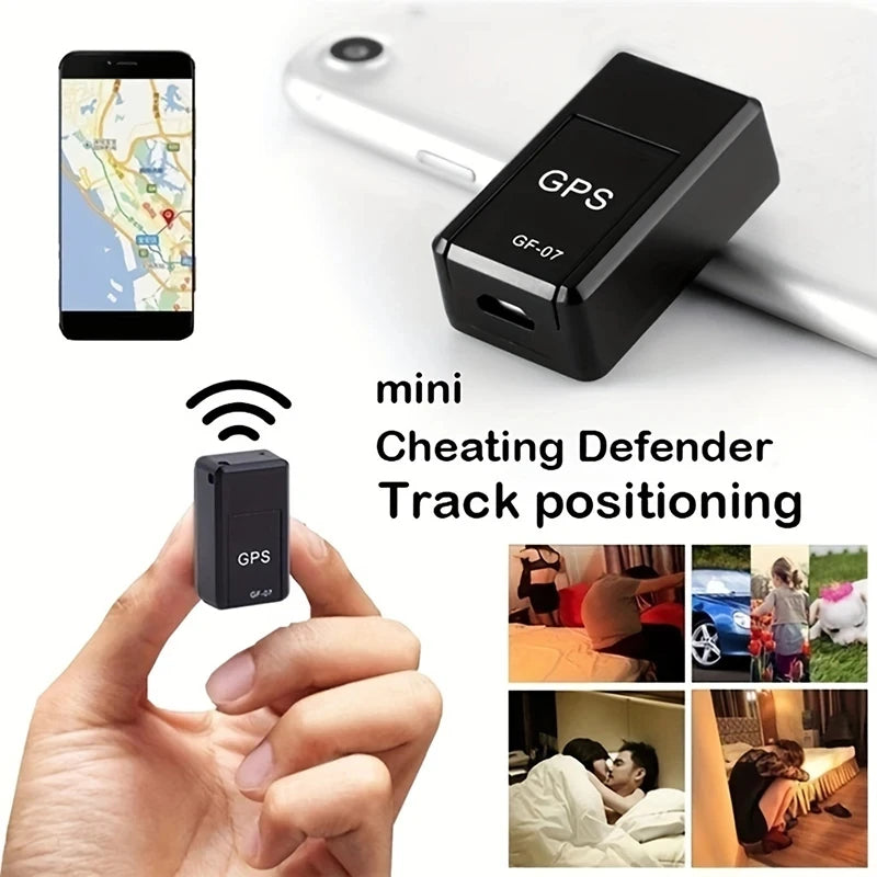GPS Positioner GF-07 Accurate and Convenient Small Positioner Easy to Install in Car Vehicles Remote and Accurate Positioning Mo