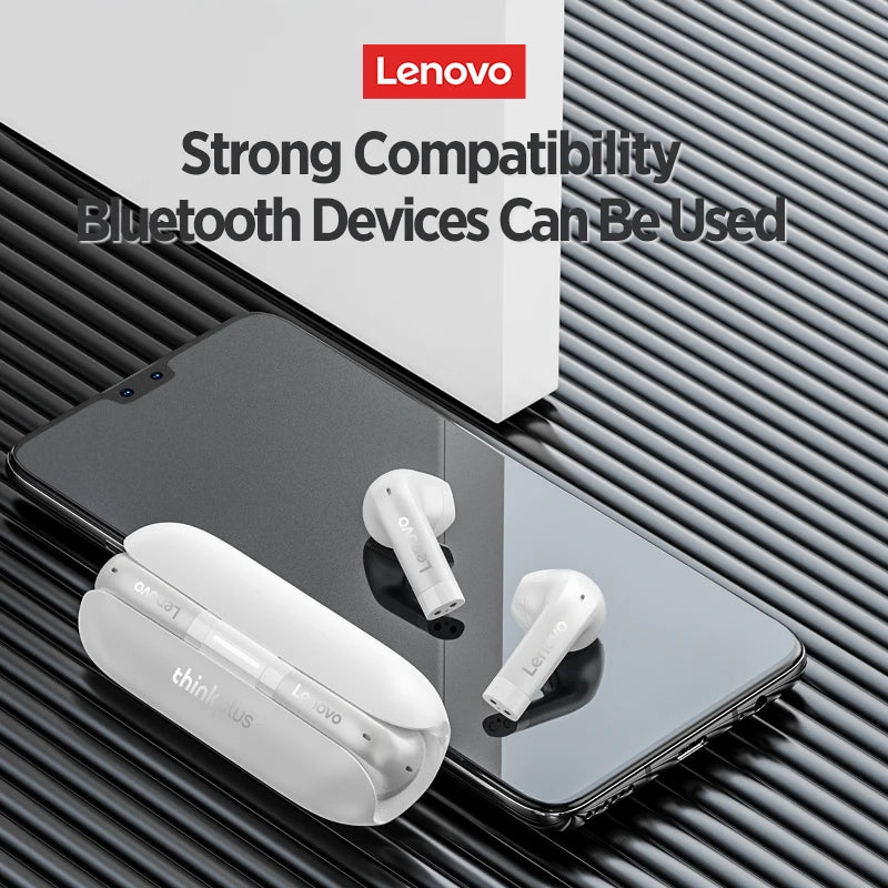 Choice Lenovo TW60 Gaming Earphones TWS Bluetooth Low Latency Headset HD Call Noise Reduction with Mic Pro 6 Music Headphones