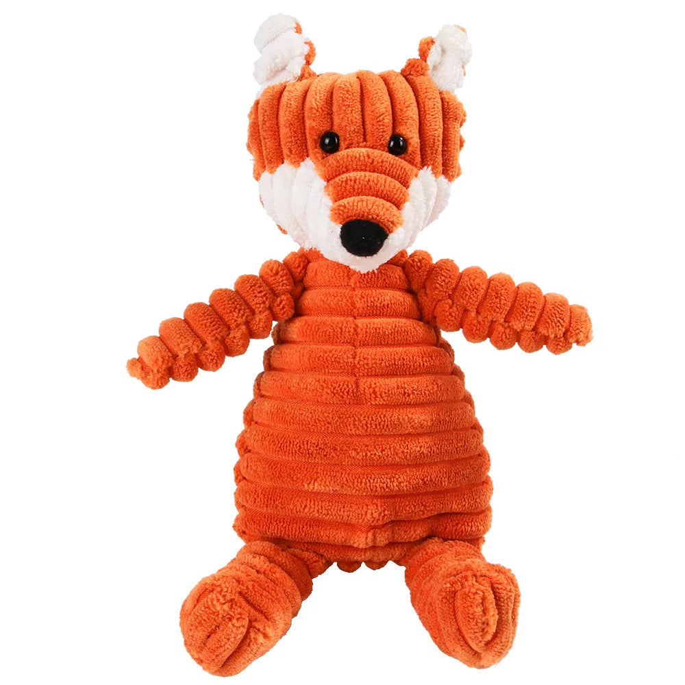Pet Dog Molar Toy Vent Training Corduroy