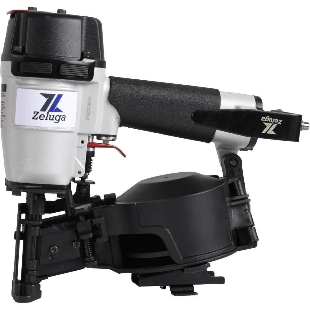 28-145 Pneumatic 15 Degree Coil Roofing Nailer with 120 PCS Load Capacity Coil Nailer Kit