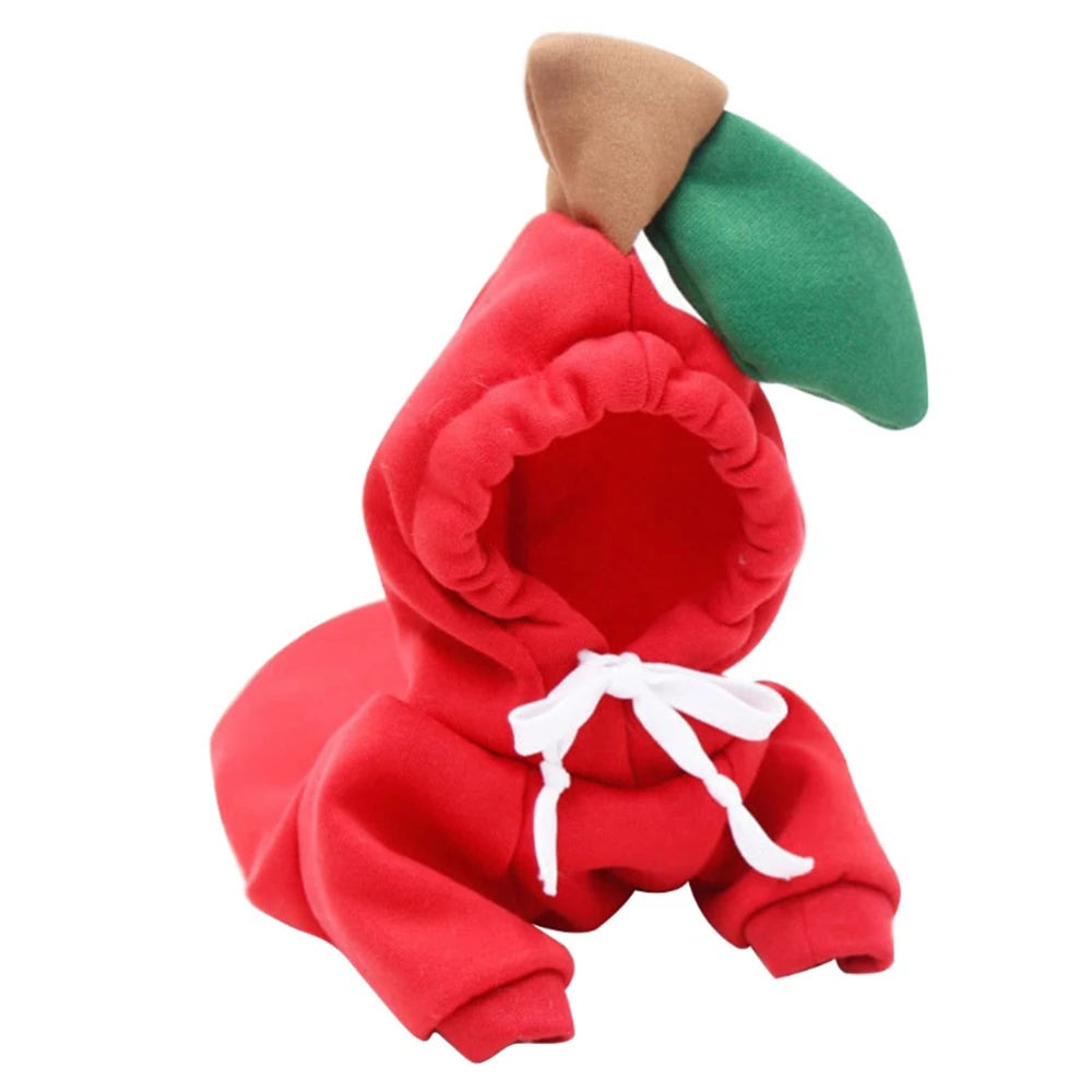 Cute Fruit Dog Clothes for Small Dogs Hoodies