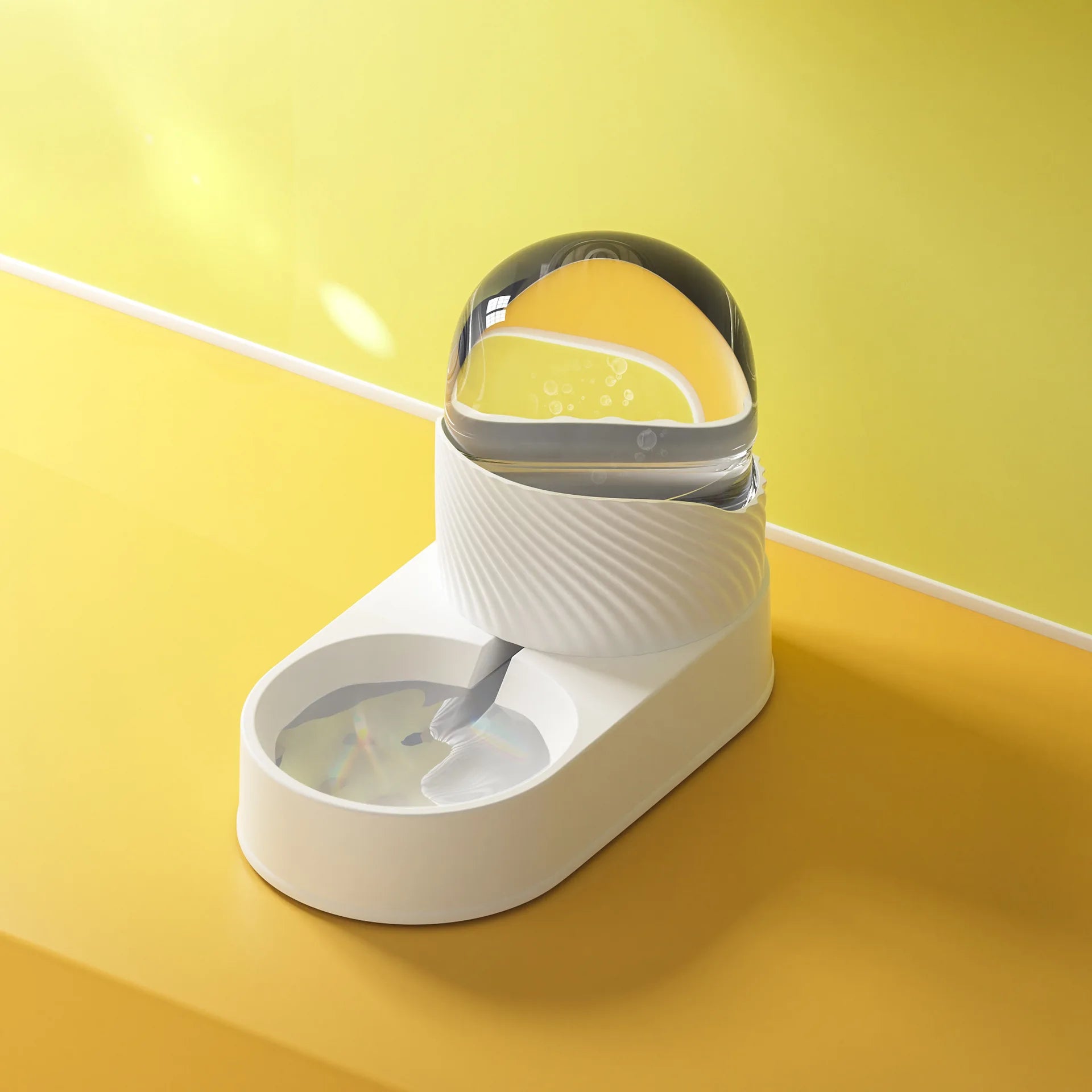 2000ML Pet Water Dispenser Cat Automatic Feeder Drinking Cat Water Dispenser Dog Cat Bowl Dog Bowl Combination Pet Supplies