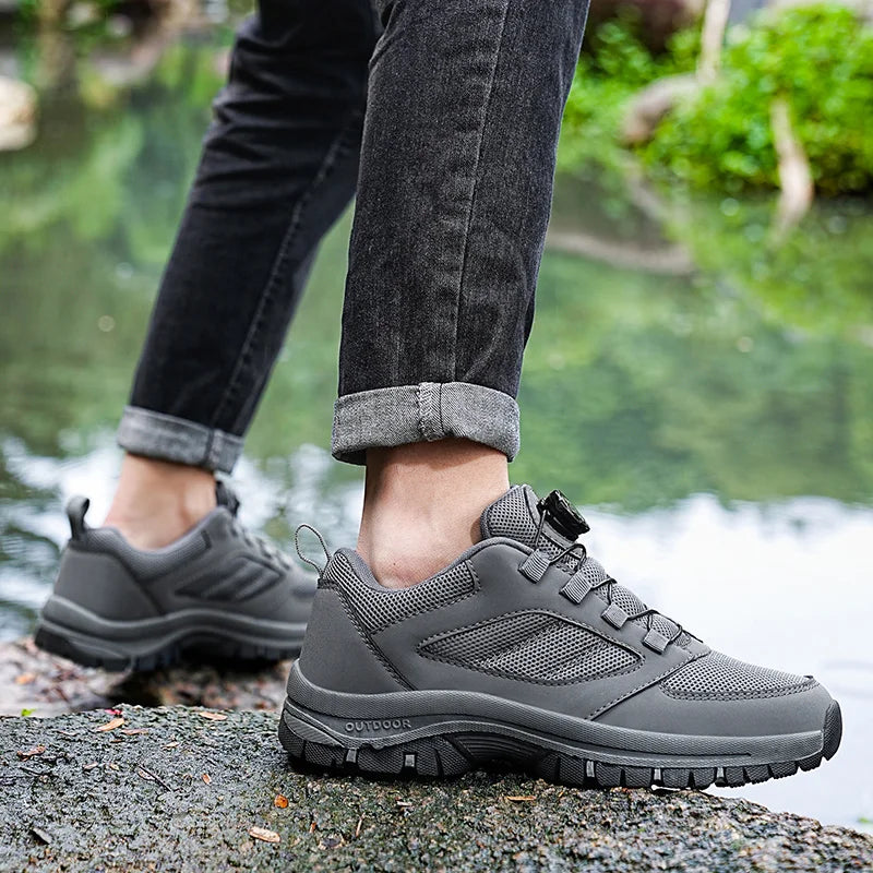 Men'S Outdoor Autumn Hiking And Camping Hiking Shoes Are Lightweight Breathable Anti Slip And Wear-Resistant Men'S Shoes 39-48
