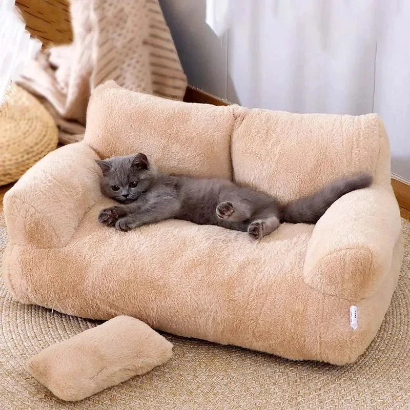 Basket for Cats Puppy Bed House Accessories Cushions Kitten Pet Supplies All Dog Mat Beds Goods Products Accessory Houses Things