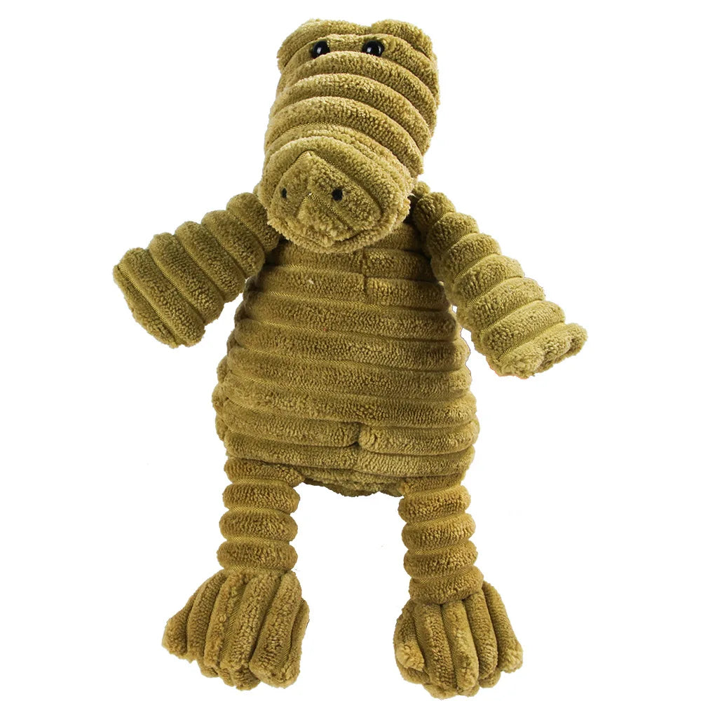 Pet Dog Molar Toy Vent Training Corduroy