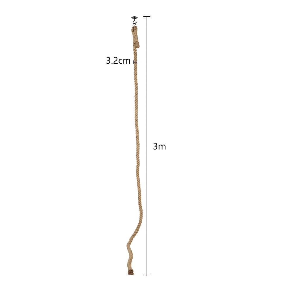 Cat Sisal Climbing Rope Climber Tree For Play Climbing Scratching Post Interactive Toys Jungle Gym Exercise for Indoor Cats