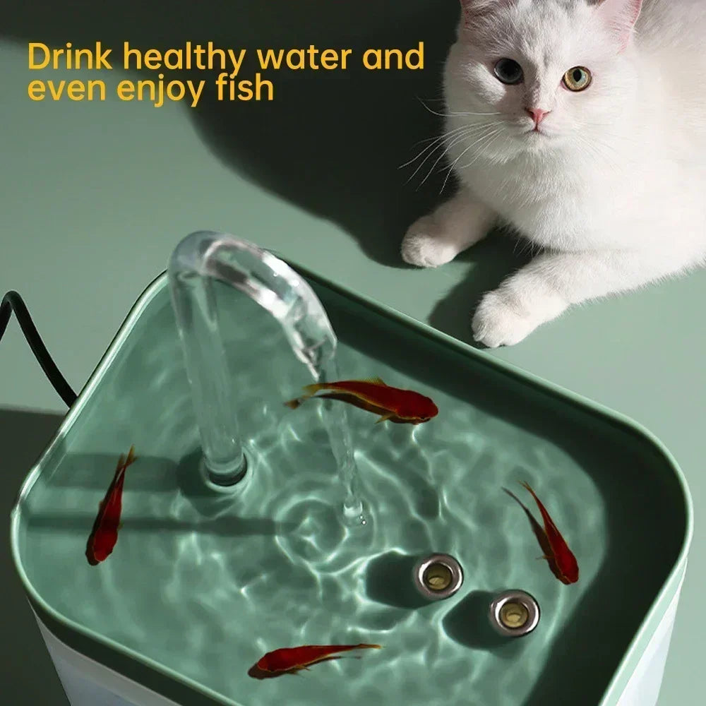 1.5L Ultra-Quiet Cat Water Fountain