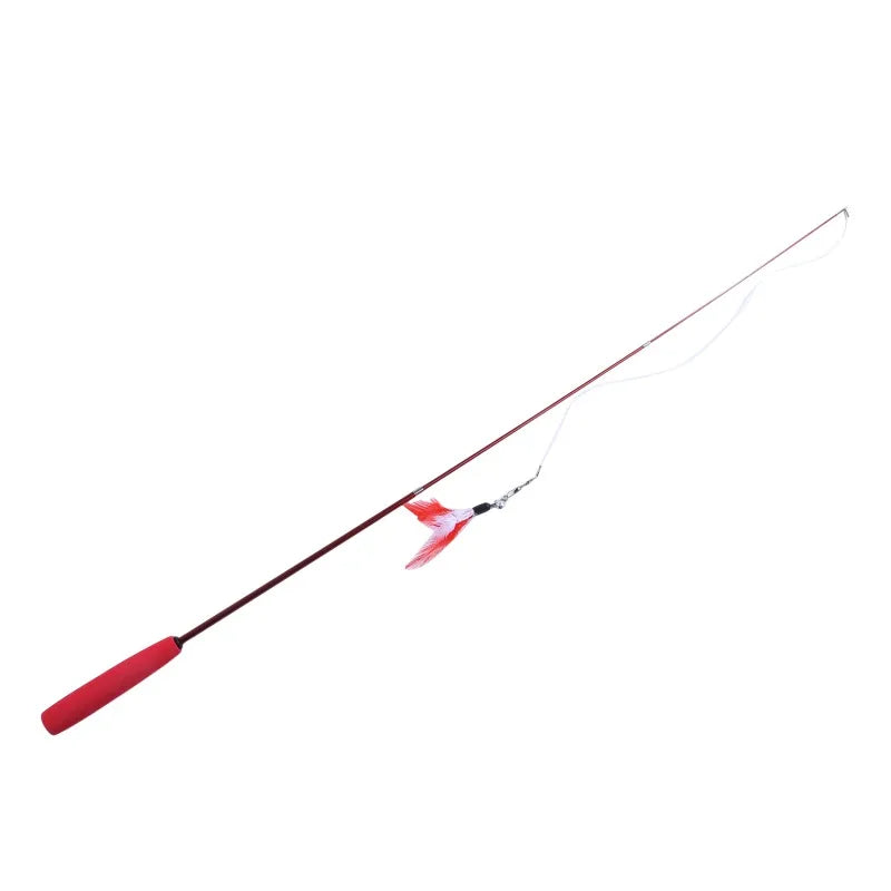 Pet Cat Toy Super Long Three Section