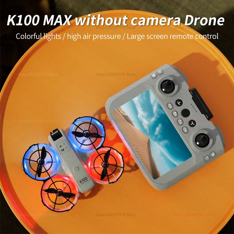 New K100 MAX GPS Drone Toy 8K Camera Large Screen Optical Flow HD Dual Camera Obstacle Avoidance Toy Gift Photography Quadcopter
