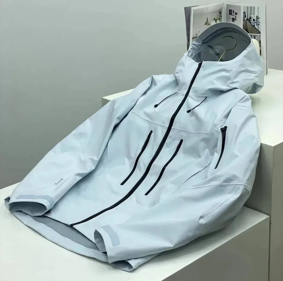 ARC Outdoor Raincoat Windproof Fashion Sports Camping Mountaineering Fishing Men's and Women's Solid Color High Quality Jacket