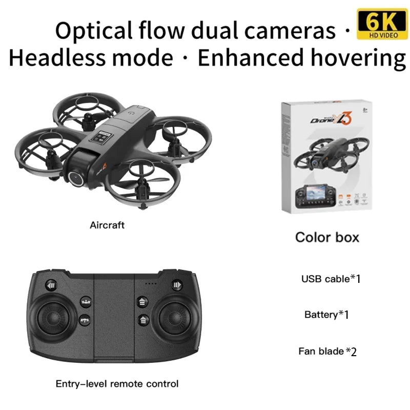 YL3 RC New Drone 2.4G 5G GPS Professional 8K High-definition Dual Camera aerial Control Quadcopter Toys airplane Gift for Boys ﻿