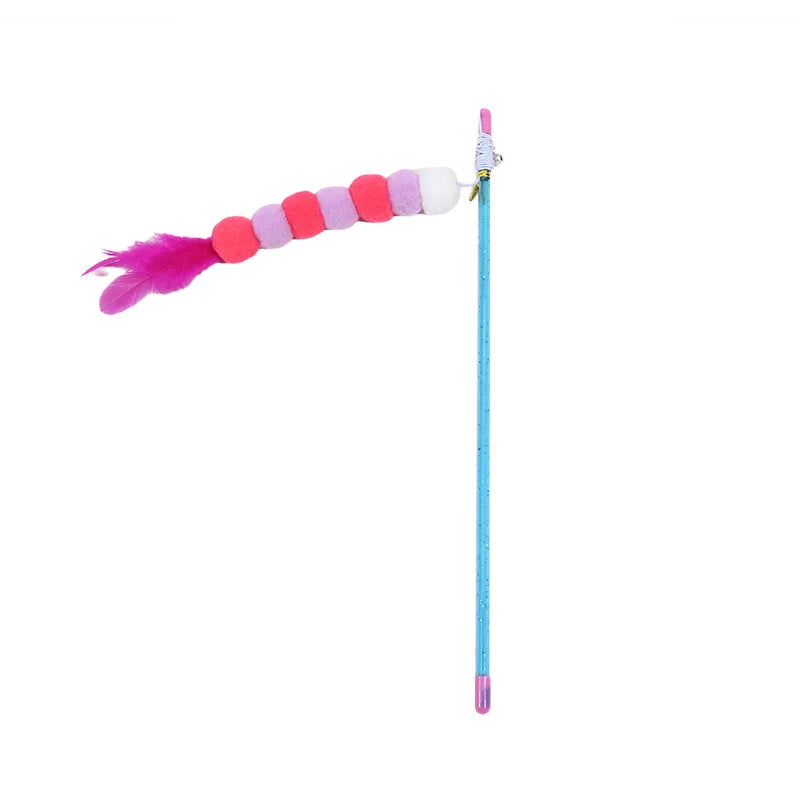 Pet Cat Toy Super Long Three Section