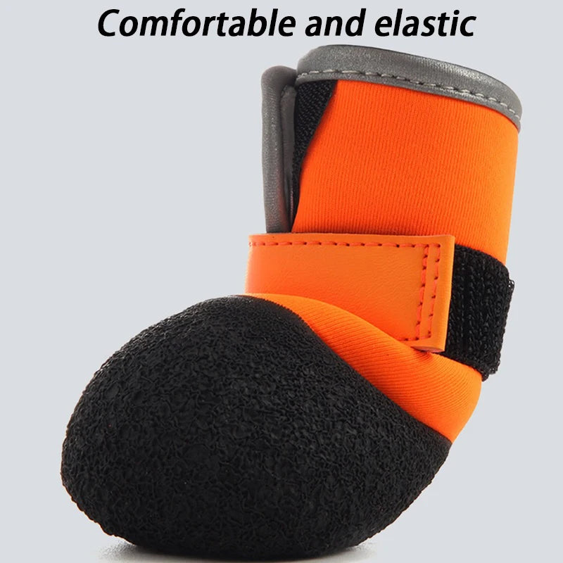 Outdoor Walk Dogs Shoes Waterproof  Durable Breathable Labrador Running