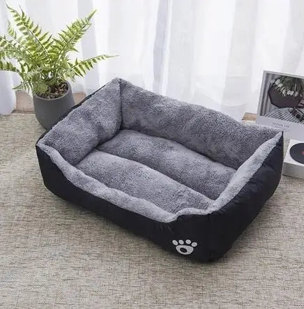 Pet Large Dog Bed Warm House Candy-colored Square Nest