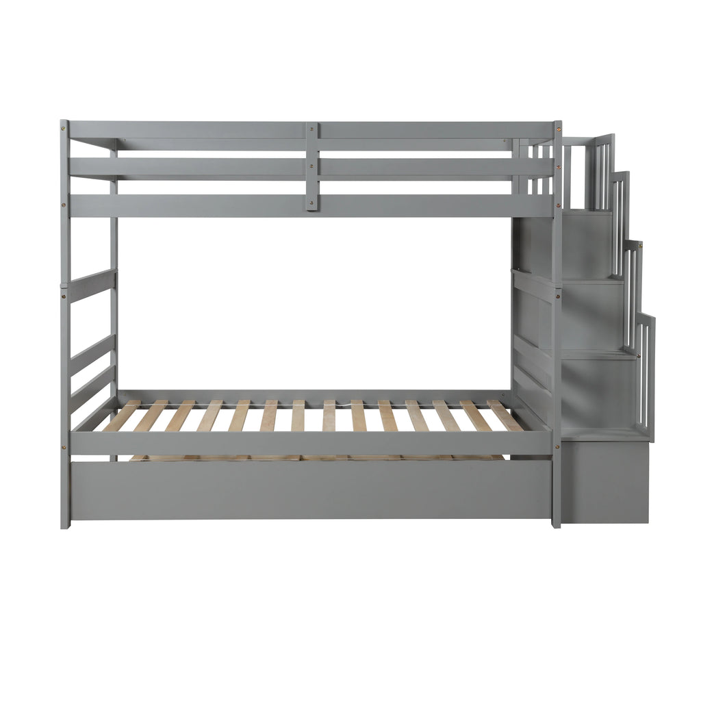 TWIN BUNKBED WITH TRUNDLE