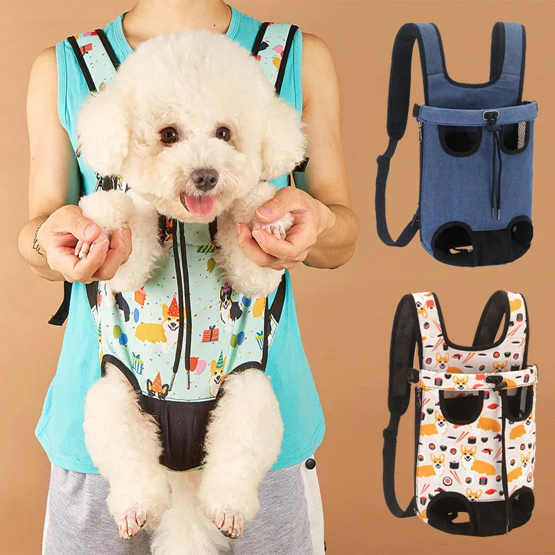 Travel Cat Carrier Bag for Small Dogs Breathable Shoulder Puppy Bags Pets Products