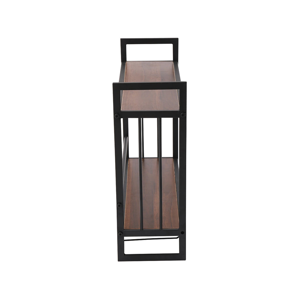 LED Wine Rack Wall Mounted 23.6In Metal