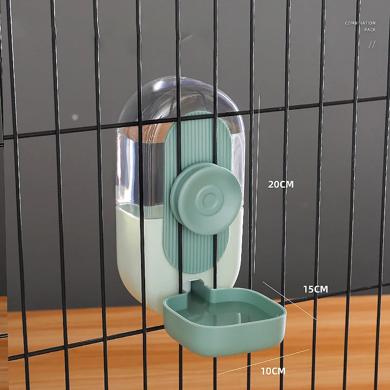 HOOPET Automatic Pet Bowls Cage Hanging Feeder Pet Water Bottle Food Container Dispenser Bowl for Puppy Cat  Pet Feeding Product